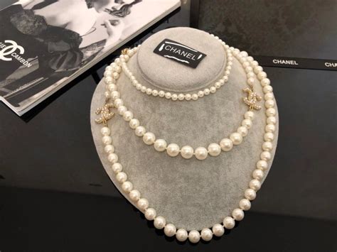 chanel pearls replica|faux Chanel jewelry website.